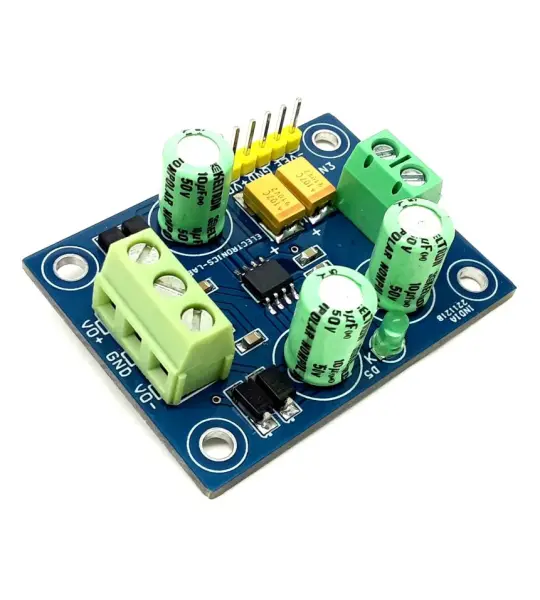 Audio Line Driver using DRV135 with Balanced Output